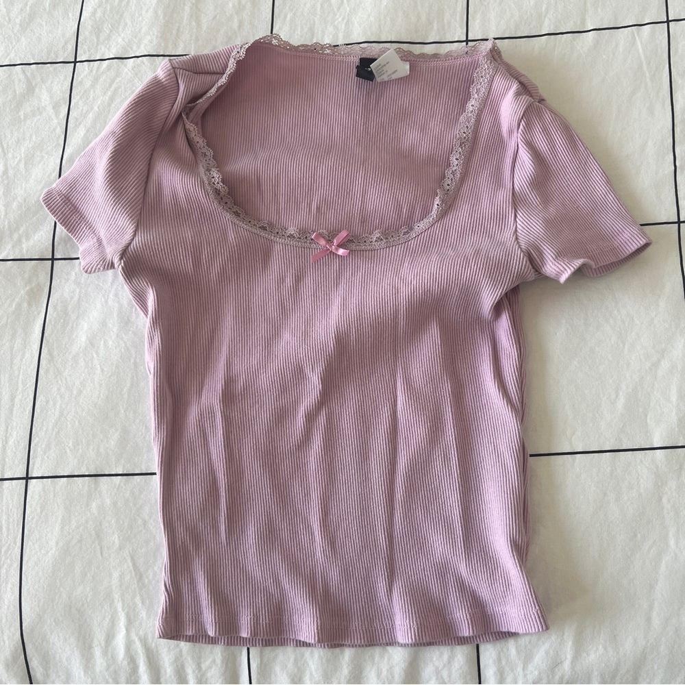 H&M - Pink T-Shirt